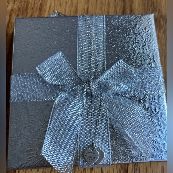 Tiffany & Co. Silver Heart Pendants Necklace - Picture 12 of 12